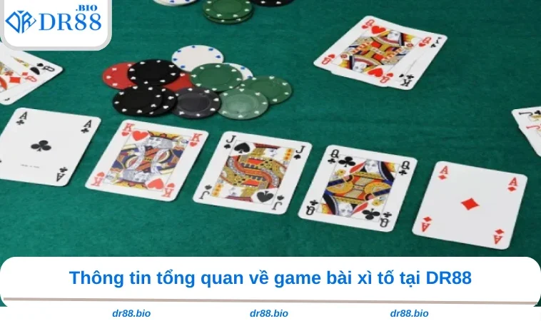 Cách Chơi Xì Tố - Bí Kíp Đặt Cược Tại Nhà Cái DR88 1 Thông tin tổng quan về game bài xì tố tại DR88