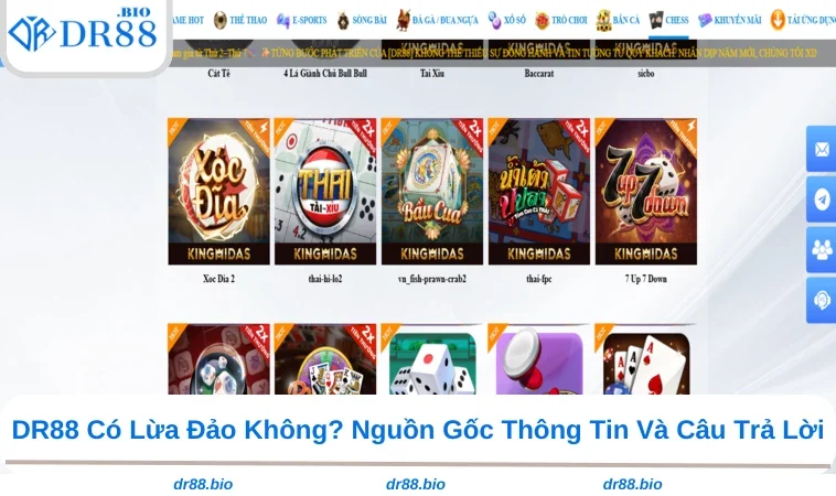 DR88 Có Lừa Đảo Không