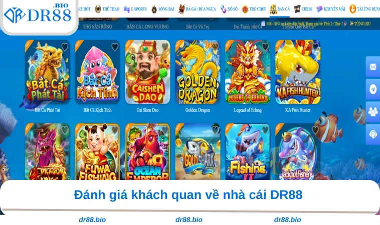 DR88 Có Uy Tín Không - Hé Lộ Sự Thật Về Thương Hiệu Đình Đám 1 Đánh giá khách quan về nhà cái DR88