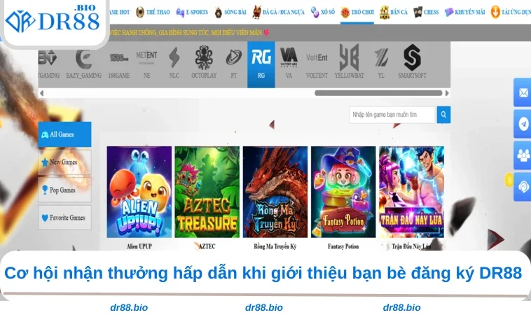 Khuyến Mãi DR88 2 Cơ hội nhận thưởng hấp dẫn khi giới thiệu bạn bè đăng ký DR88