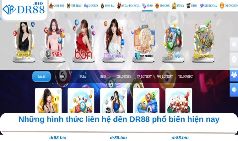 Liên Hệ DR88 2 Những hình thức liên hệ đến DR88 phổ biến hiện nay